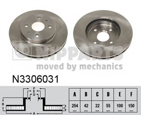 NIPPARTS N3306031 купить в Украине по выгодным ценам от компании ULC