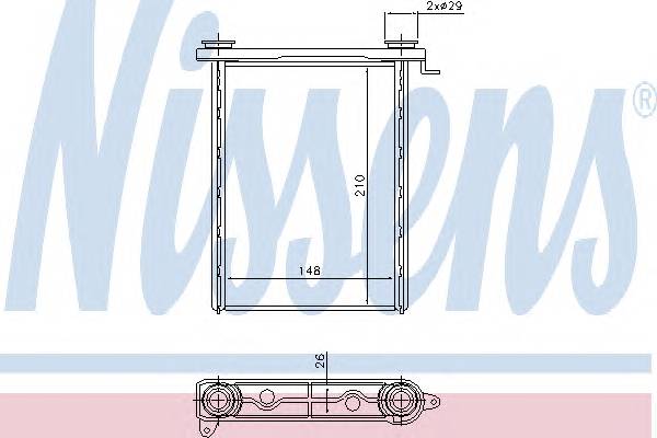 NISSENS 73343 купити в Україні за вигідними цінами від компанії ULC