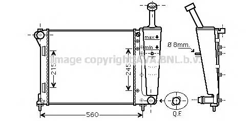 AVA QUALITY COOLING FTA2345 купити в Україні за вигідними цінами від компанії ULC