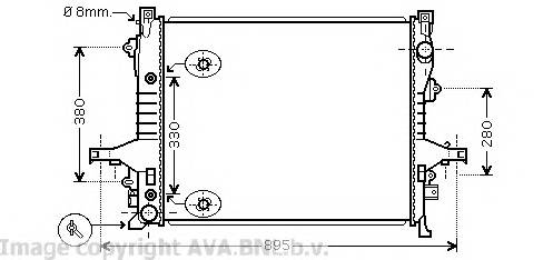 AVA QUALITY COOLING VO2133 купити в Україні за вигідними цінами від компанії ULC