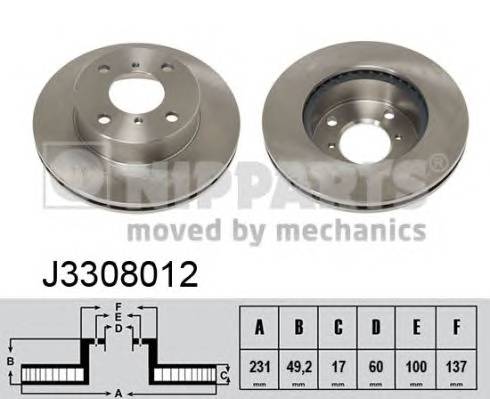 NIPPARTS J3308012 купить в Украине по выгодным ценам от компании ULC