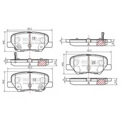 NIPPARTS N3615017 купить в Украине по выгодным ценам от компании ULC