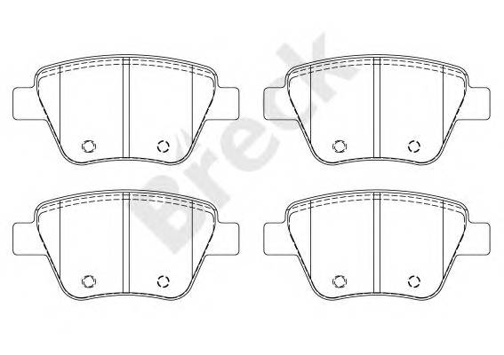BRECK 245630070400 купить в Украине по выгодным ценам от компании ULC