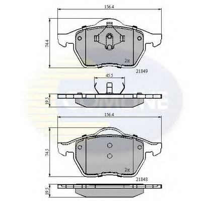 COMLINE CBP0715 купить в Украине по выгодным ценам от компании ULC