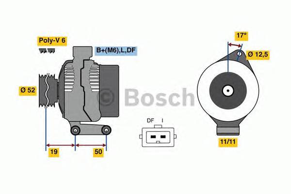 BOSCH 0 986 080 230 купити в Україні за вигідними цінами від компанії ULC