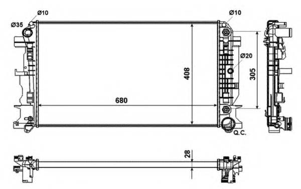 NRF 53833 купить в Украине по выгодным ценам от компании ULC