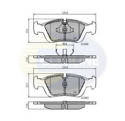 COMLINE CBP0513 купити в Україні за вигідними цінами від компанії ULC