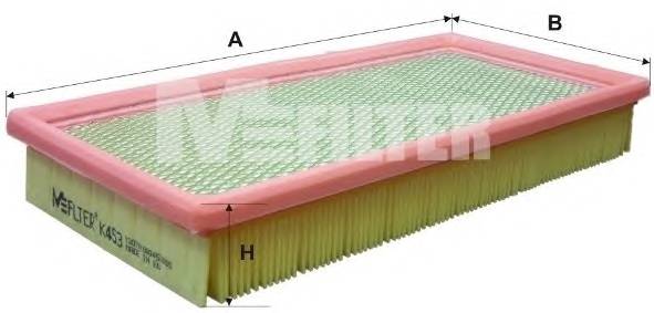 MFILTER K453 купити в Україні за вигідними цінами від компанії ULC