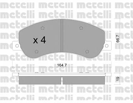 METELLI 22-0680-1 купити в Україні за вигідними цінами від компанії ULC