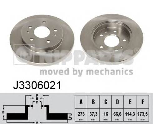 NIPPARTS J3306021 купити в Україні за вигідними цінами від компанії ULC