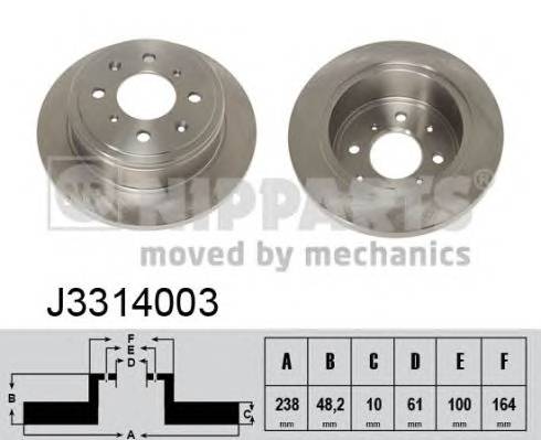 NIPPARTS J3314003 купить в Украине по выгодным ценам от компании ULC