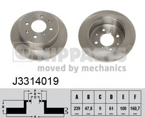 NIPPARTS J3314019 купить в Украине по выгодным ценам от компании ULC