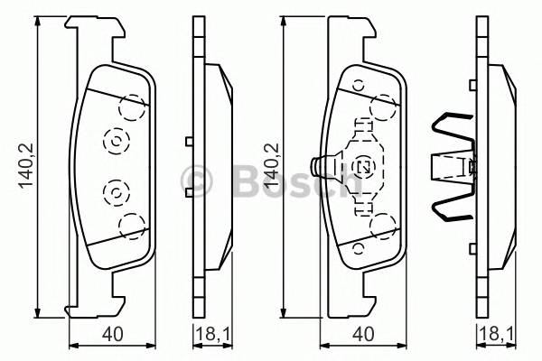 BOSCH 0986494661 купити в Україні за вигідними цінами від компанії ULC