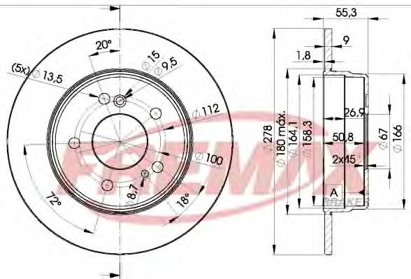 FREMAX BD-0412 купить в Украине по выгодным ценам от компании ULC