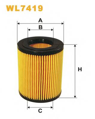 WIX FILTERS WL7419 купити в Україні за вигідними цінами від компанії ULC