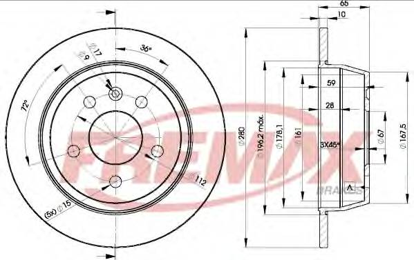 FREMAX BD-6381 купить в Украине по выгодным ценам от компании ULC