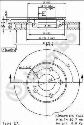 BREMBO 09.7376.11 купить в Украине по выгодным ценам от компании ULC