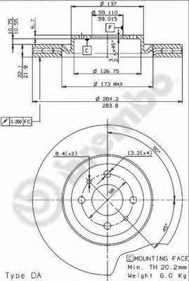 BREMBO 09.9626.14 купити в Україні за вигідними цінами від компанії ULC