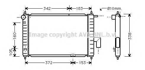 AVA QUALITY COOLING DWA2046 купити в Україні за вигідними цінами від компанії ULC