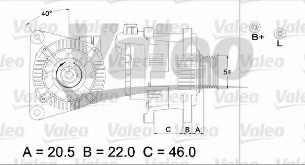 VALEO 437139 купити в Україні за вигідними цінами від компанії ULC