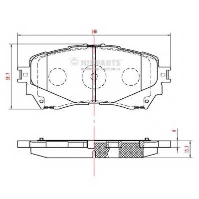 NIPPARTS N3603074 купить в Украине по выгодным ценам от компании ULC