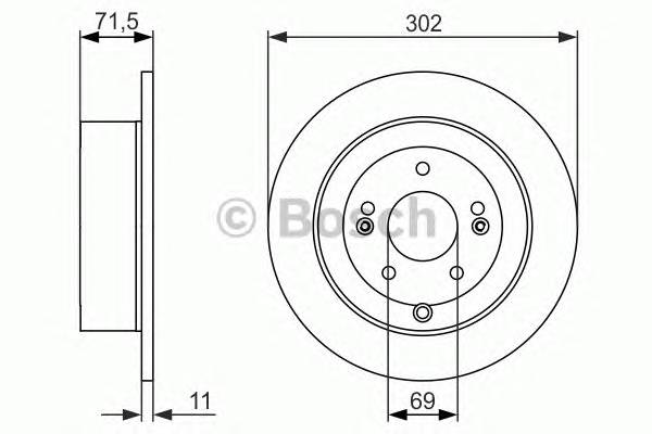 BOSCH 0 986 479 509 купити в Україні за вигідними цінами від компанії ULC