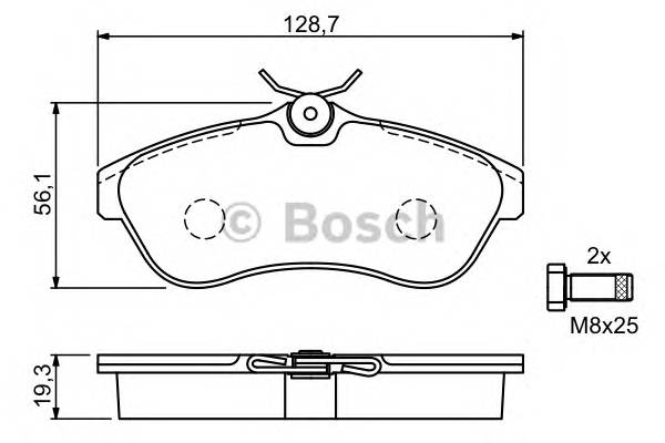 BOSCH 0 986 424 635 купити в Україні за вигідними цінами від компанії ULC