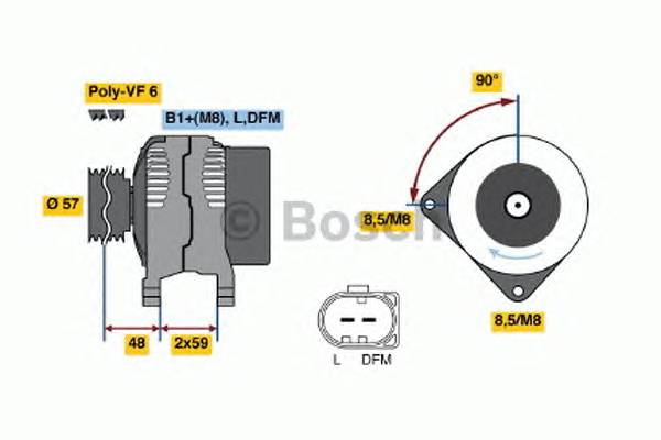 BOSCH 0 986 045 360 купить в Украине по выгодным ценам от компании ULC