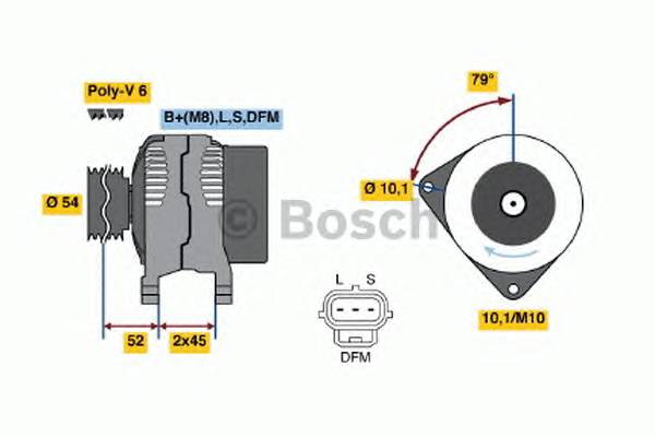 BOSCH 0 986 049 161 купить в Украине по выгодным ценам от компании ULC