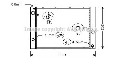 AVA QUALITY COOLING BWA2338 купити в Україні за вигідними цінами від компанії ULC