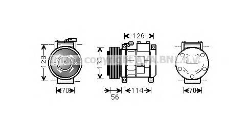 AVA QUALITY COOLING CRAK062 купити в Україні за вигідними цінами від компанії ULC