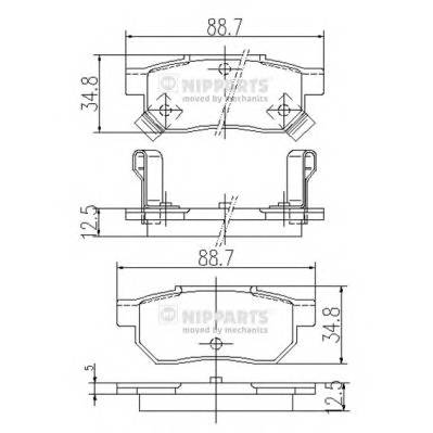 NIPPARTS J3614004 купить в Украине по выгодным ценам от компании ULC