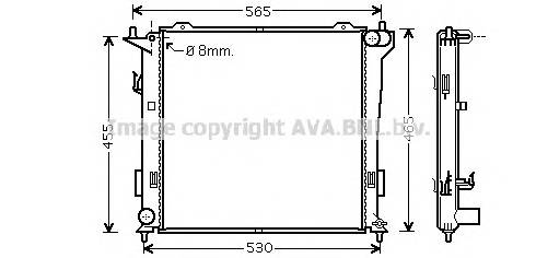 AVA QUALITY COOLING HY2181 купить в Украине по выгодным ценам от компании ULC