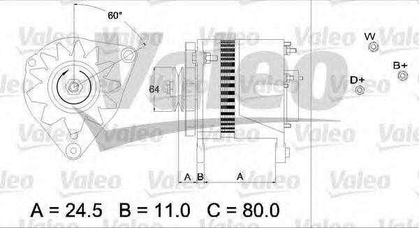 VALEO 437380 купити в Україні за вигідними цінами від компанії ULC