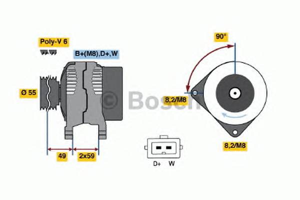 BOSCH 0 986 038 390 купить в Украине по выгодным ценам от компании ULC