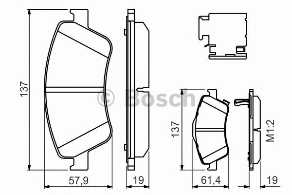 BOSCH 0986494638 купити в Україні за вигідними цінами від компанії ULC