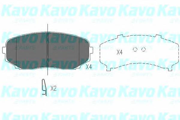 KAVO PARTS KBP-4558 купить в Украине по выгодным ценам от компании ULC