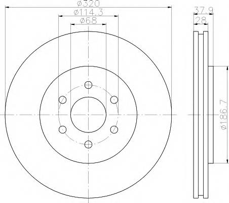 HELLA 8DD 355 119-001 купити в Україні за вигідними цінами від компанії ULC