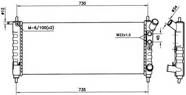 NRF 58154 купить в Украине по выгодным ценам от компании ULC