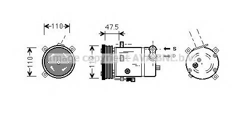 AVA QUALITY COOLING OLAK277 купить в Украине по выгодным ценам от компании ULC