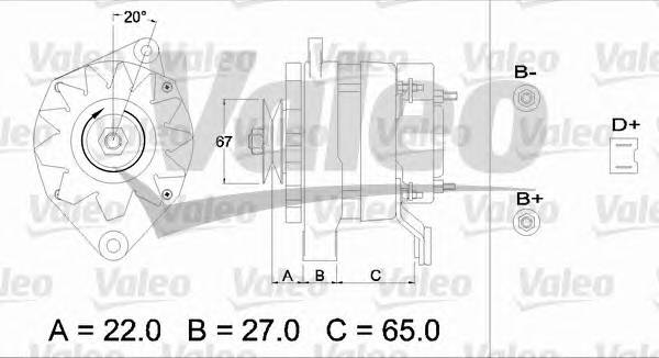 VALEO 436313 купить в Украине по выгодным ценам от компании ULC