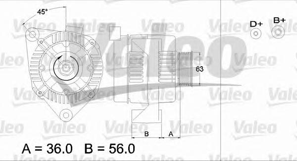 VALEO 436668 купити в Україні за вигідними цінами від компанії ULC