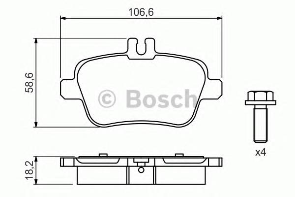 BOSCH 0986494664 купить в Украине по выгодным ценам от компании ULC