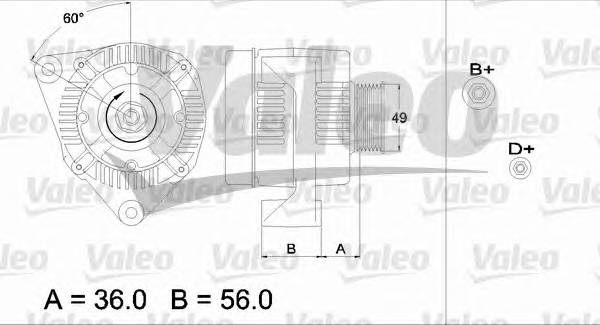 VALEO 437125 купити в Україні за вигідними цінами від компанії ULC