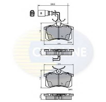 COMLINE CBP1797 купить в Украине по выгодным ценам от компании ULC