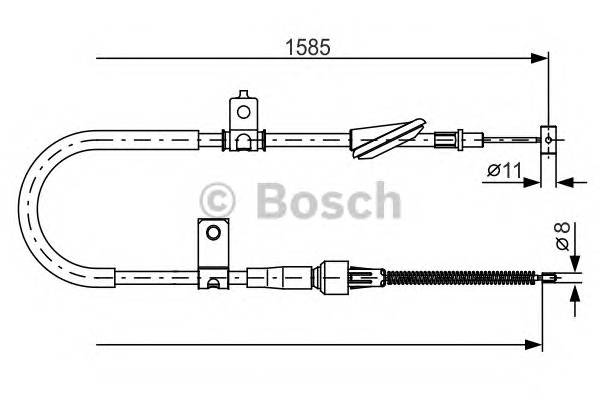 BOSCH 1 987 482 257 купити в Україні за вигідними цінами від компанії ULC