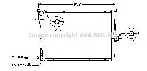 AVA QUALITY COOLING BW2304 купити в Україні за вигідними цінами від компанії ULC