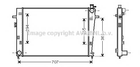 AVA QUALITY COOLING HY2204 купити в Україні за вигідними цінами від компанії ULC