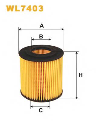 WIX FILTERS WL7403 купити в Україні за вигідними цінами від компанії ULC