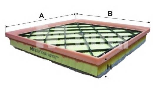 MFILTER K7017 купити в Україні за вигідними цінами від компанії ULC